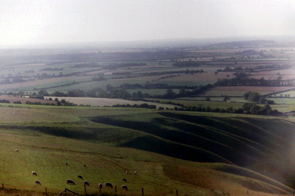 View from Westbury White Horse, Wiltshire