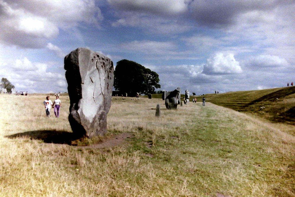 Another view of Avebury Stone Circle, Wiltshire
