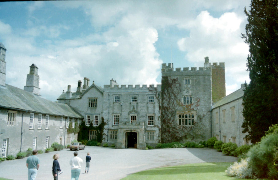 Corutyard at Sizergh Castle, Westmorland