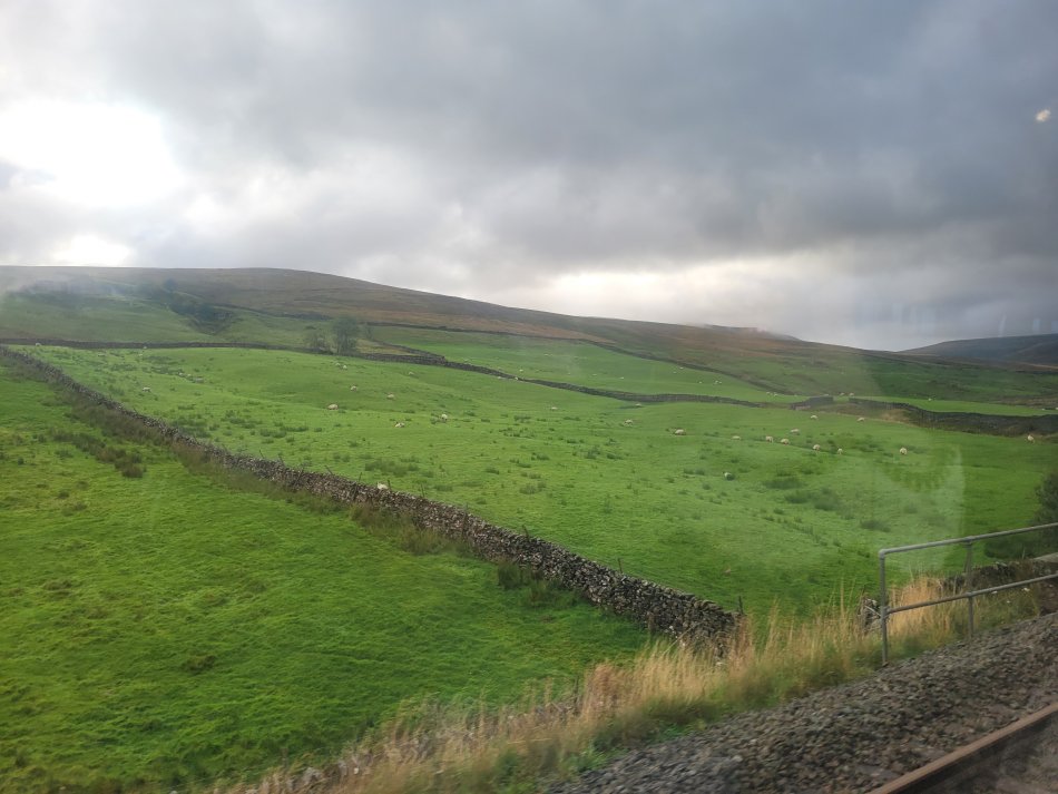 The Hills near Kirkby Stephen, Settle to Carlisle Railway, Westmorland