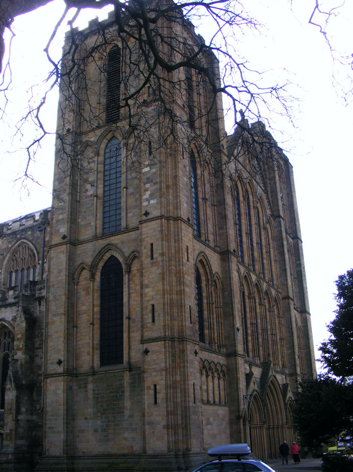 Towers of Ripon Cathedral, West Riding of Yorkshire