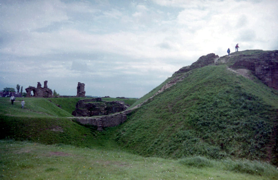 Another view of Wakefield Castle, West Riding of Yorkshire