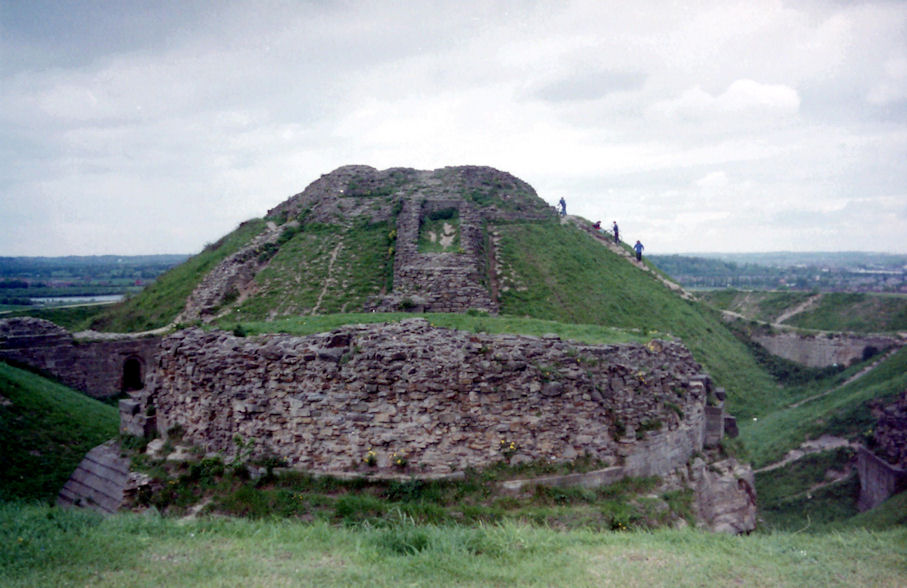 Sandal Castle, near Wakefield, West Riding of Yorkshire