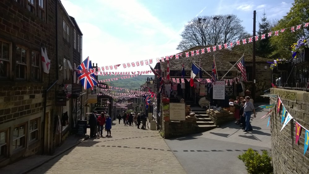Main Street, Haworth, West Riding of Yorkshire