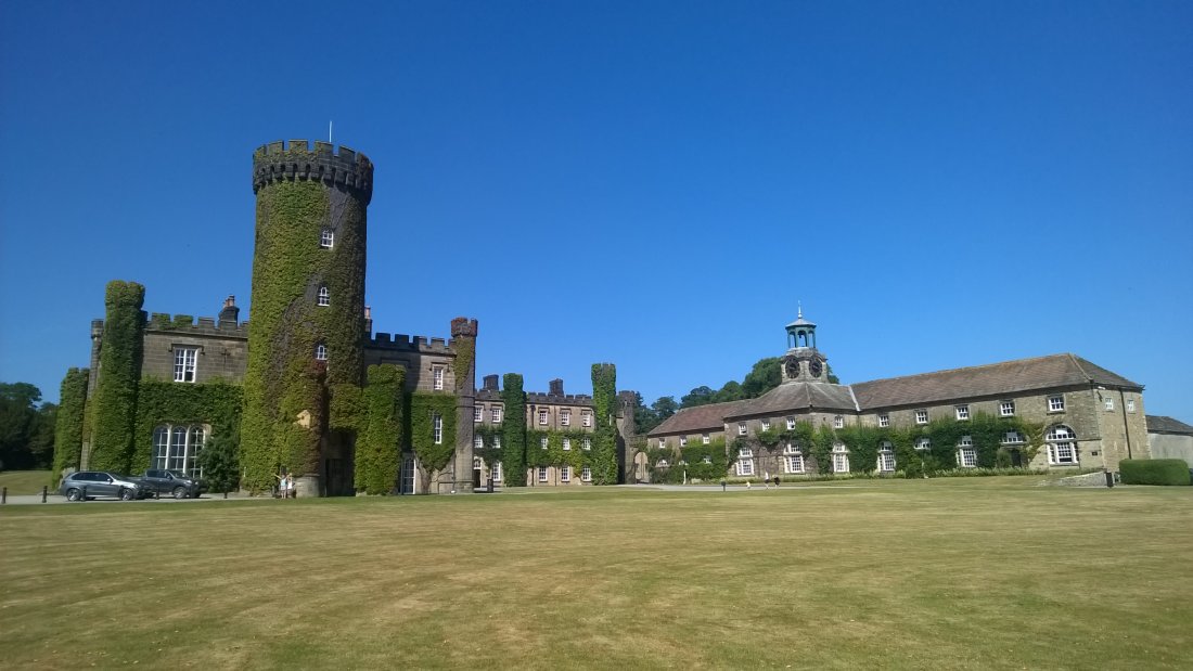 Another view of Swinton Park Castle, North Riding of Yorkshire