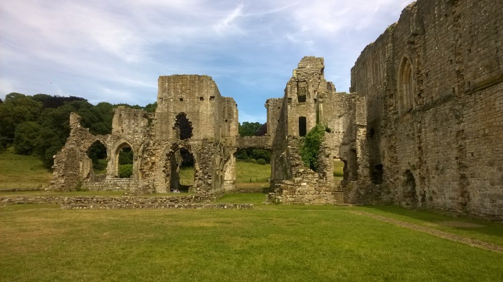Another view of Easby Abbey, North Riding of Yorkshire
