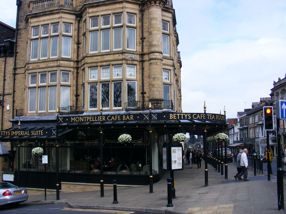 Betty's Team Room, Harrogate, West Riding of Yorkshire
