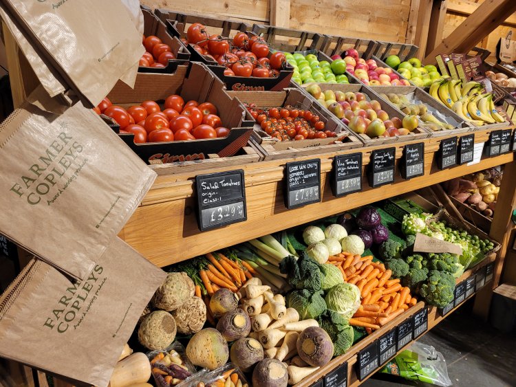 Yorkshire Veg - Farmer Copley's, Pontefract, West Riding of Yorkshire