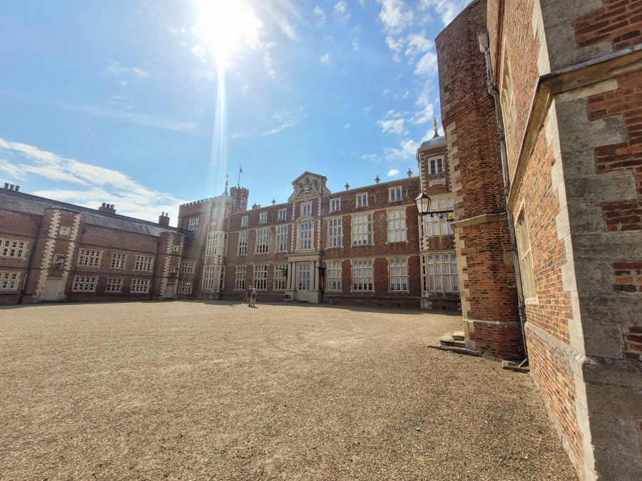 Courtyard, Burton Constable Hall, East Riding of Yorkshire