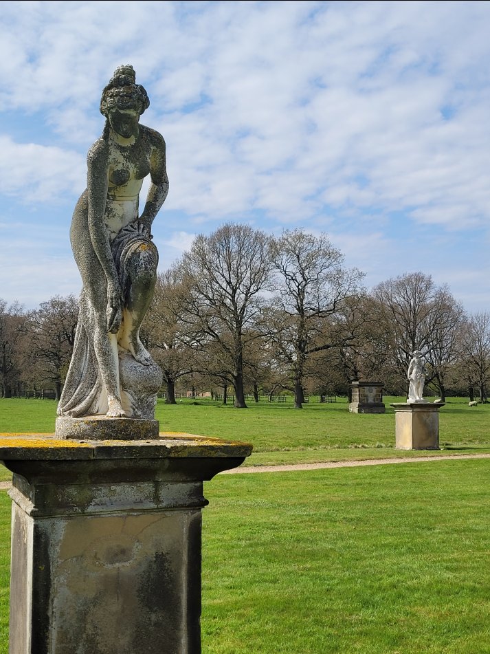 Statues at Burton Constable Hall, East Riding of Yorkshire