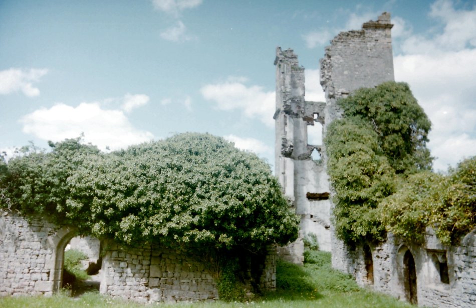 Ruins of Snape Castle, North Riding of Yorkshire