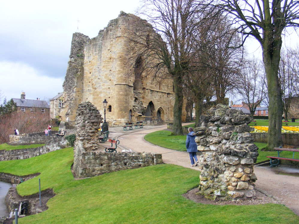 Another view of Knaresborough Castle, West Riding of Yorkshire