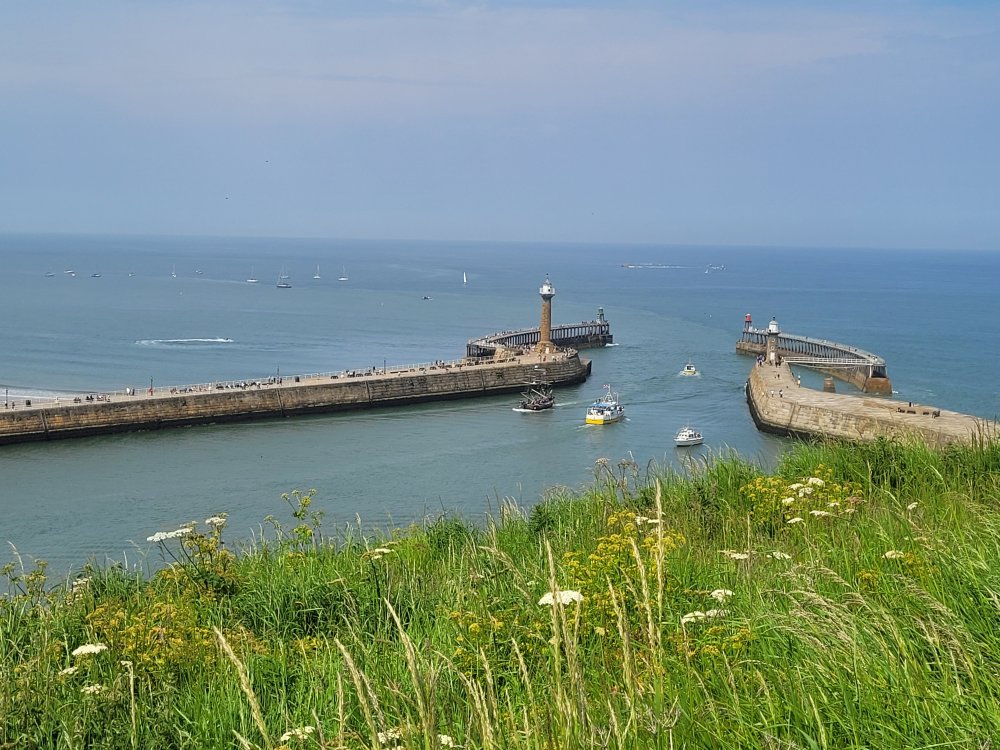 The Harbour Entrance, Whitby, North Riding of Yorkshire