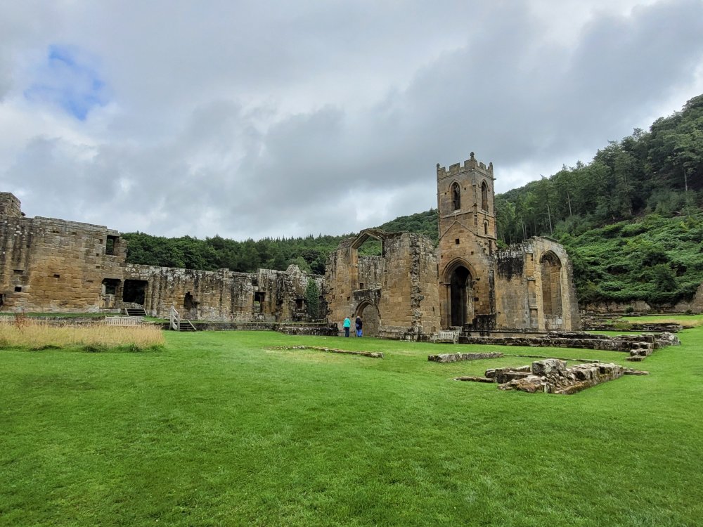 Mount Grace Priory on the edge of the North York Moors, North Riding of Yorkshire
