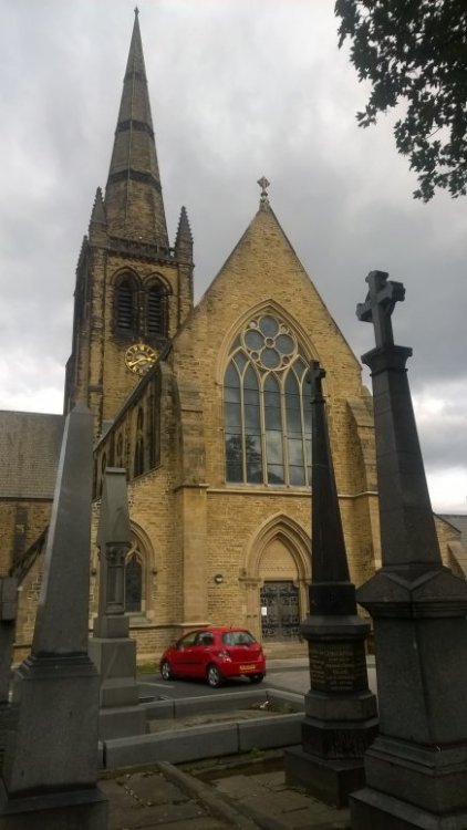 Ossett Parish Church, West Riding of Yorkshire