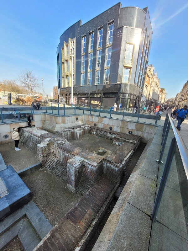The Beverley Gate, where the first Act of the English Civil War Happened, Hull, East Riding of Yorkshire