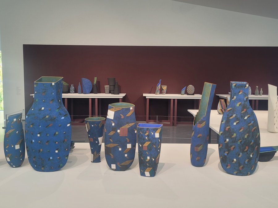 Otherworldly Vessels by Elizabeth Fritsch at The Hepworth Wakefield, West Riding of Yorkshire