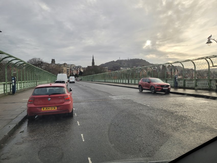 On the Spa Bridge (from 1827), Scarborough, North Riding of Yorkshire