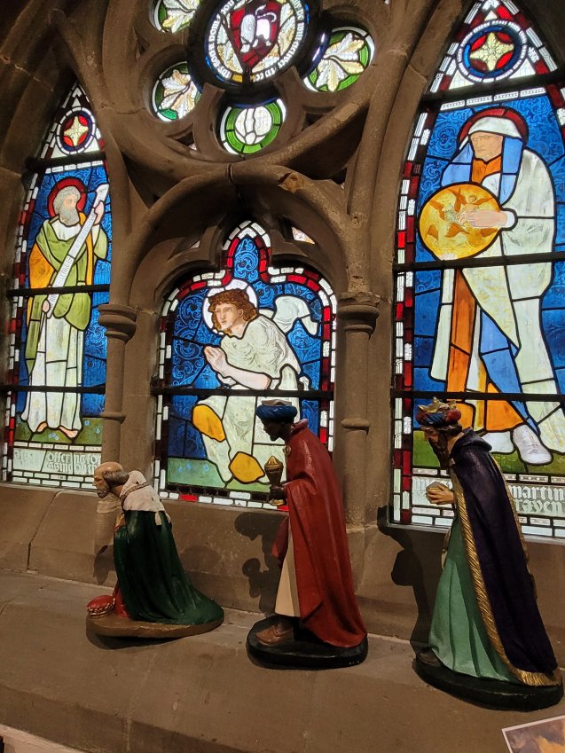 The 1872 Mission Window by William Morris and Edward Burne-Jones, St. Martin-on-the-Hill, Scarborough, North Riding of Yorkshire