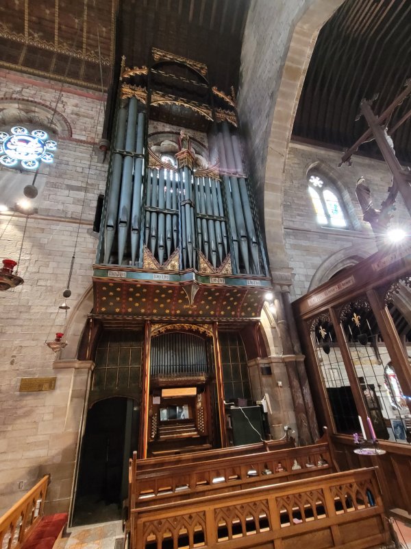 The Organ, St. Martin-on-the-Hill, Scarborough, North Riding of Yorkshire
