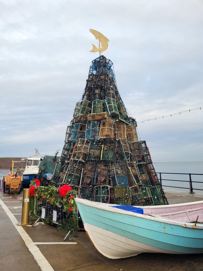 Filey's Special Christmas Tree! East Riding of Yorkshire