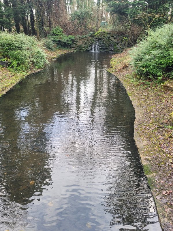 Ornamental Pond, Lotherton Hall Gardens, West Riding of Yorkshire
