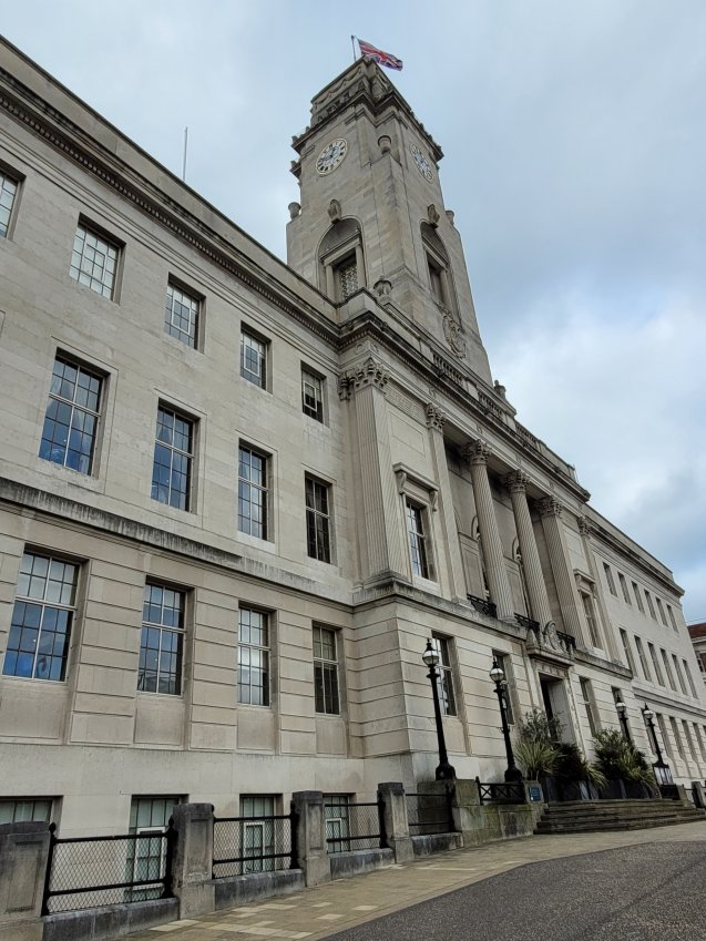Barnsley Town Hall, Home to Barnsley Museum and Experience Barnsley, West Riding of Yorkshire