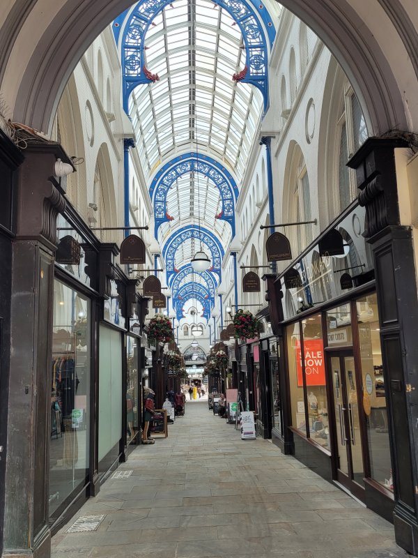 Thornton's Arcade, Leeds, West Riding of Yorkshire
