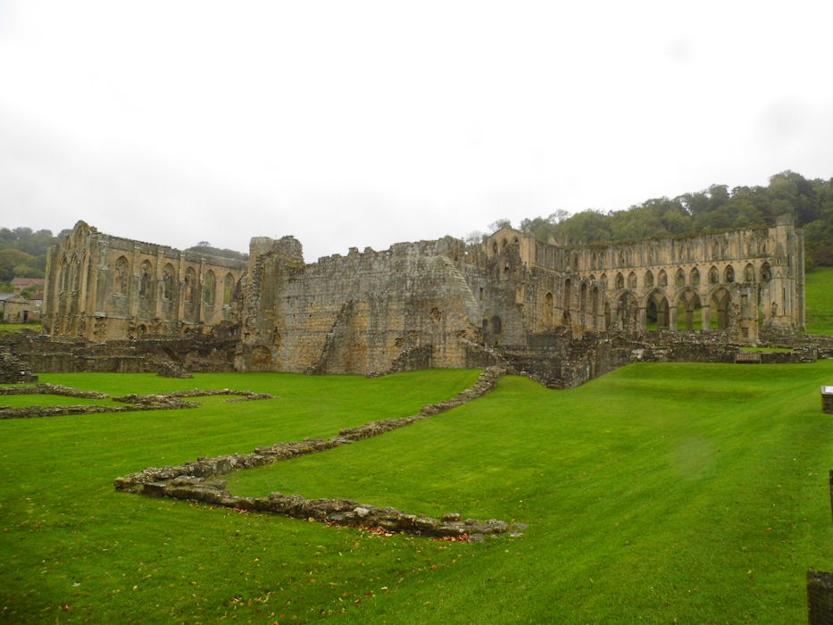 Rievaulx Abbey, North Riding of Yorkshire