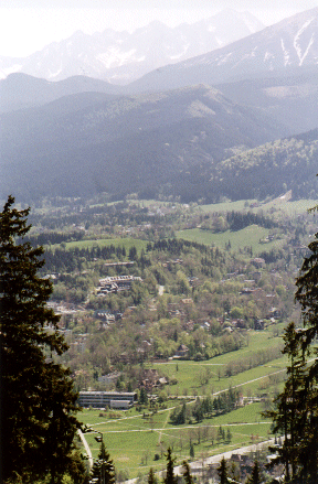 Another panoramic view of the Tatra Mountains, Zakopane, Poland